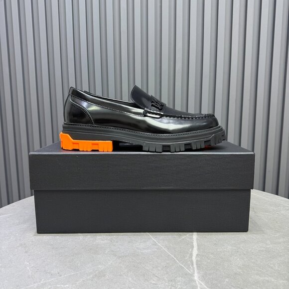 AMIRI MA SLIP ON ORANGE LOAFER - Picture 7 of 8